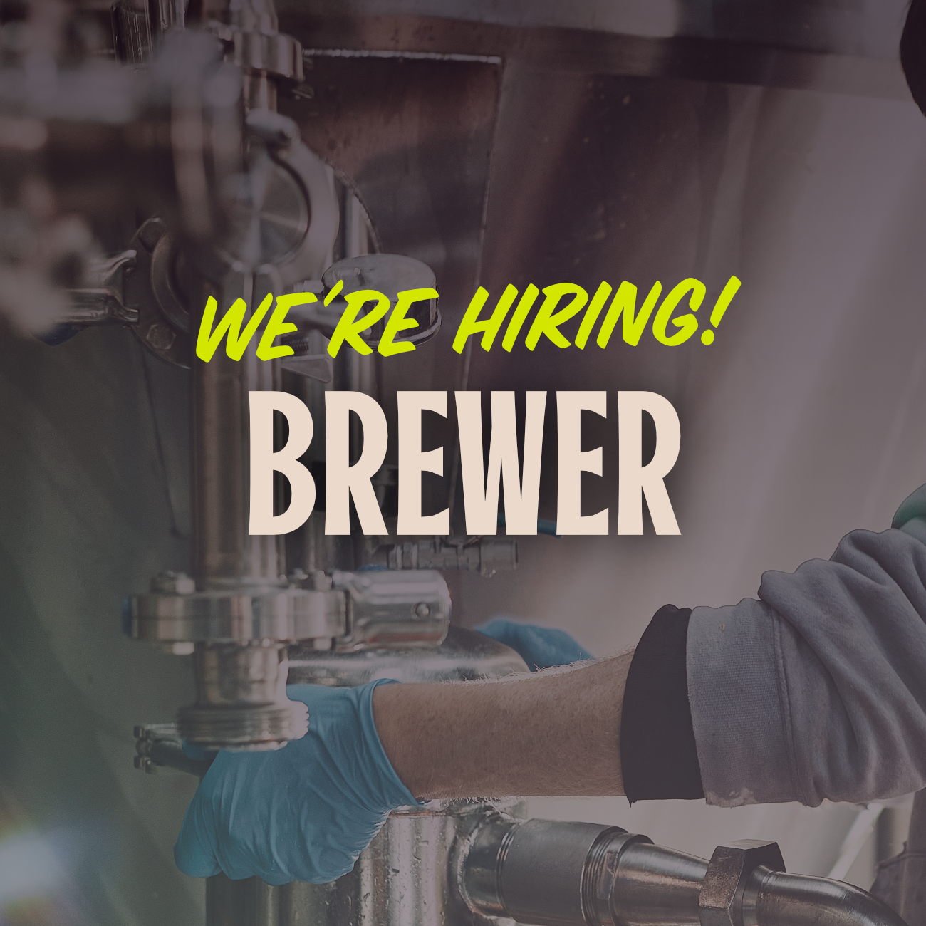 We Are Hiring: Brewer