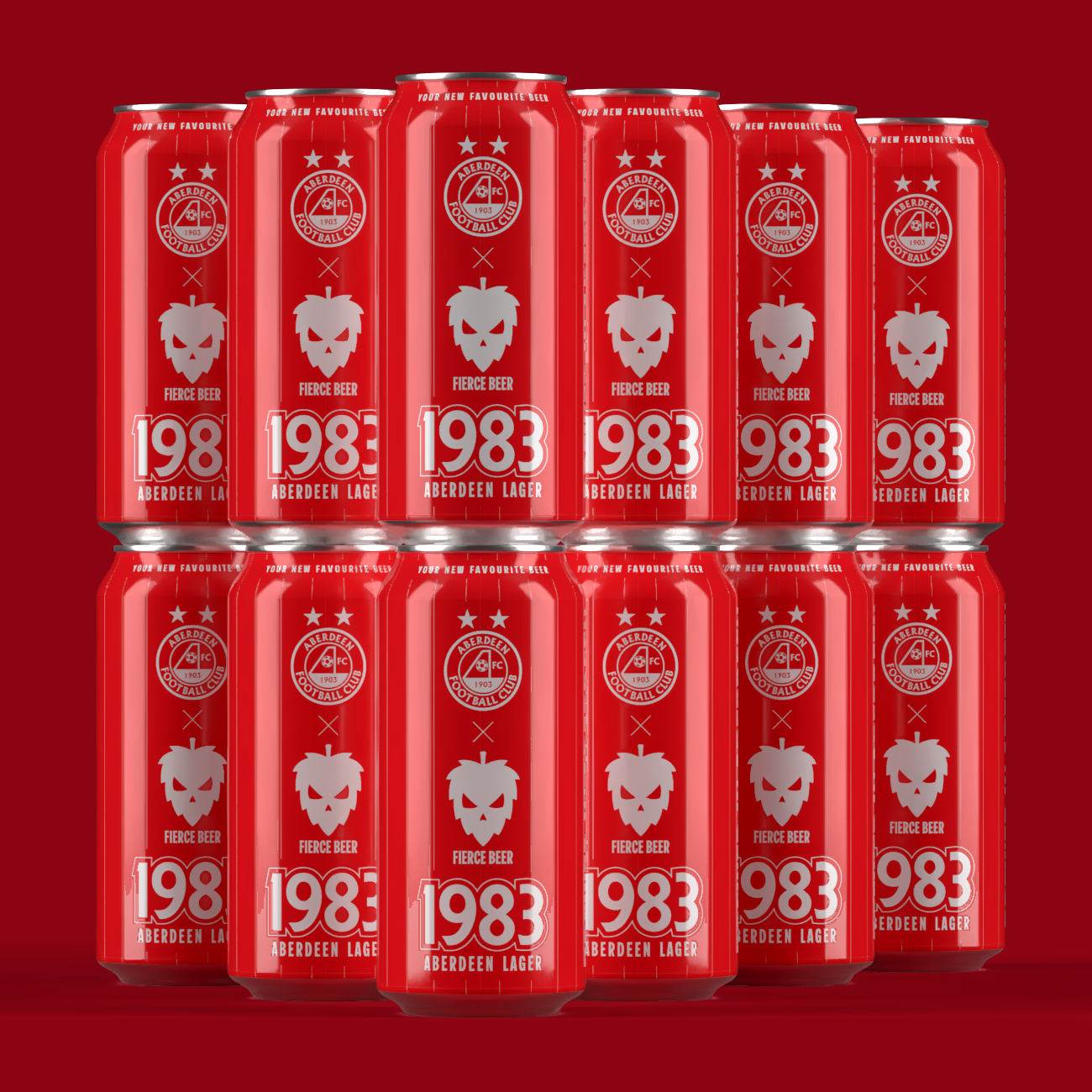 Fierce 1983 LAGER (12x440ml) - Fierce Beer