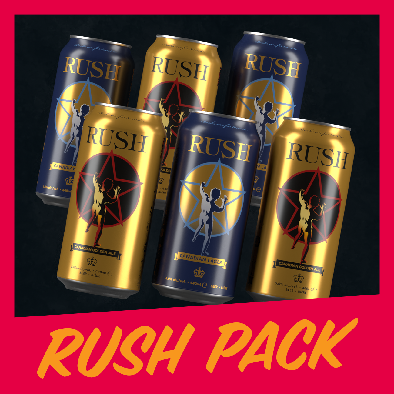 Rush Have Official Rush Band Beer in Europe