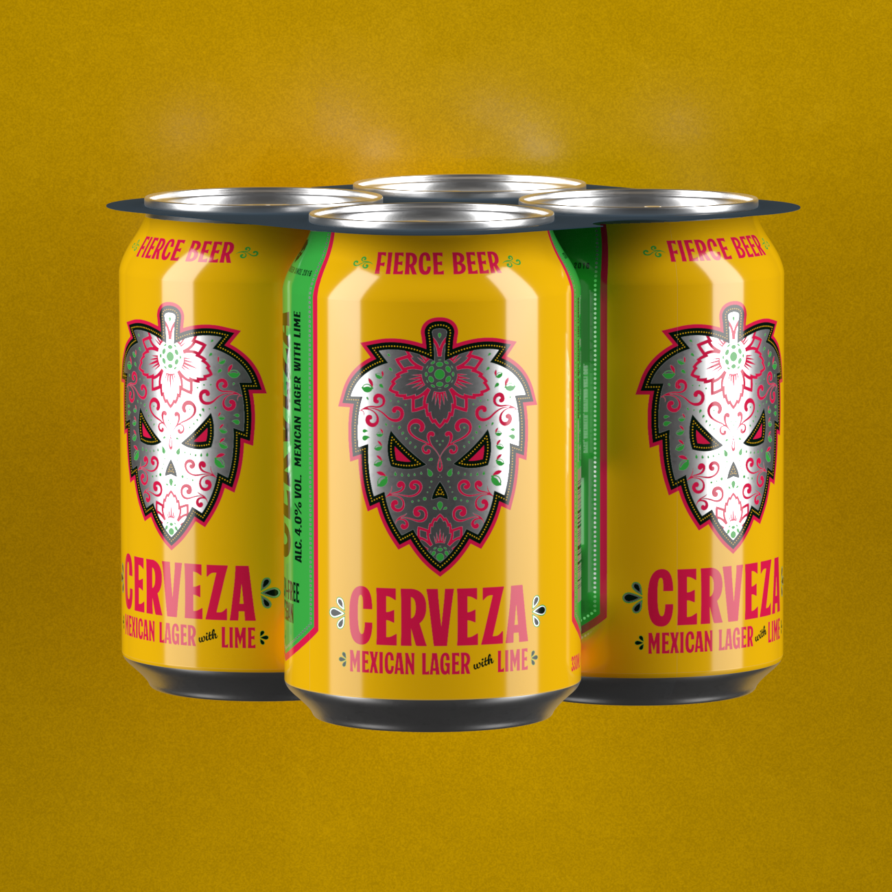 Fierce Bee CERVEZA (4x330ml) – Fierce Beer