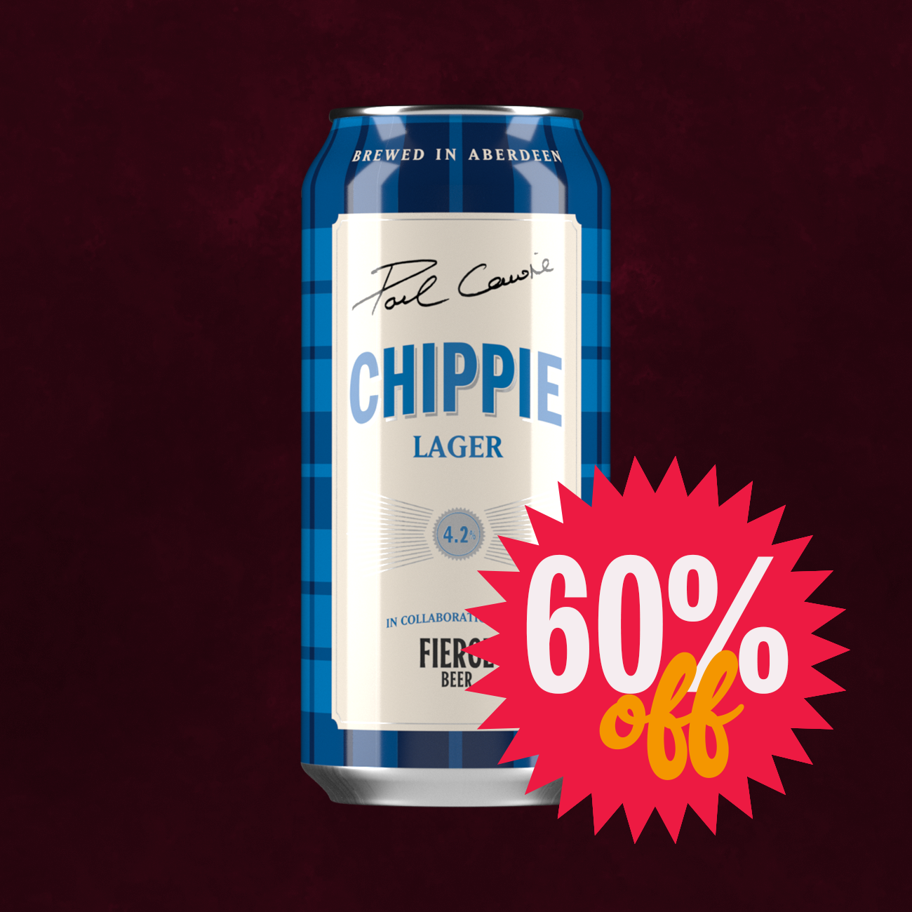 Fierce CHIPPIE LAGER - Fierce Beer