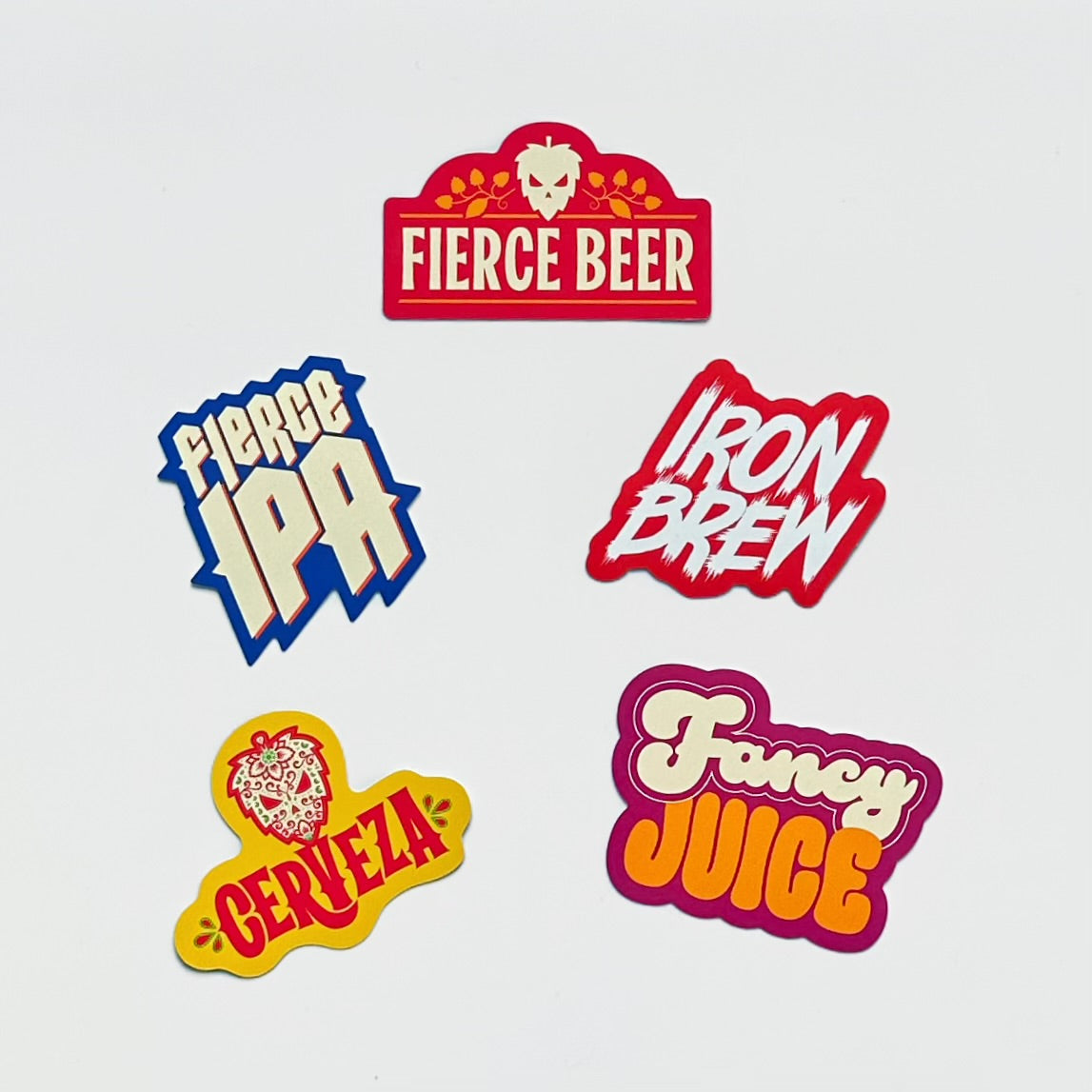 Fierce Beer Sticker Pack