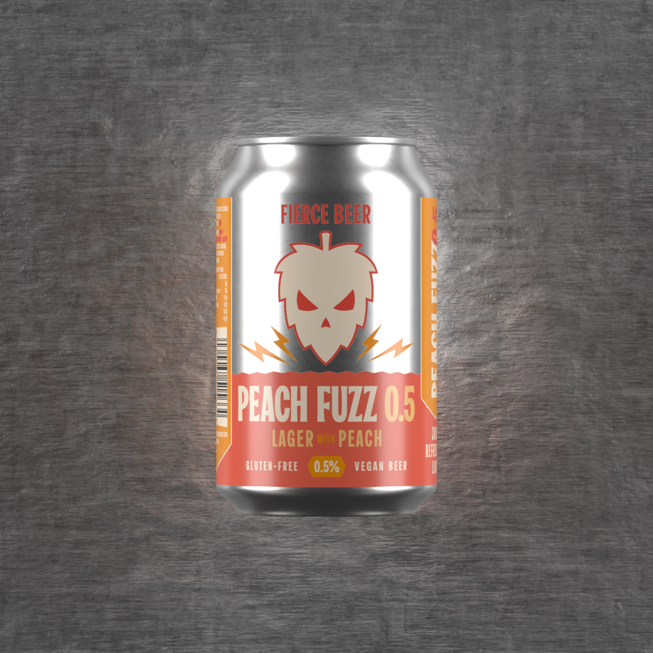 Fierce PEACH FUZZ 0.5 - Fierce Beer