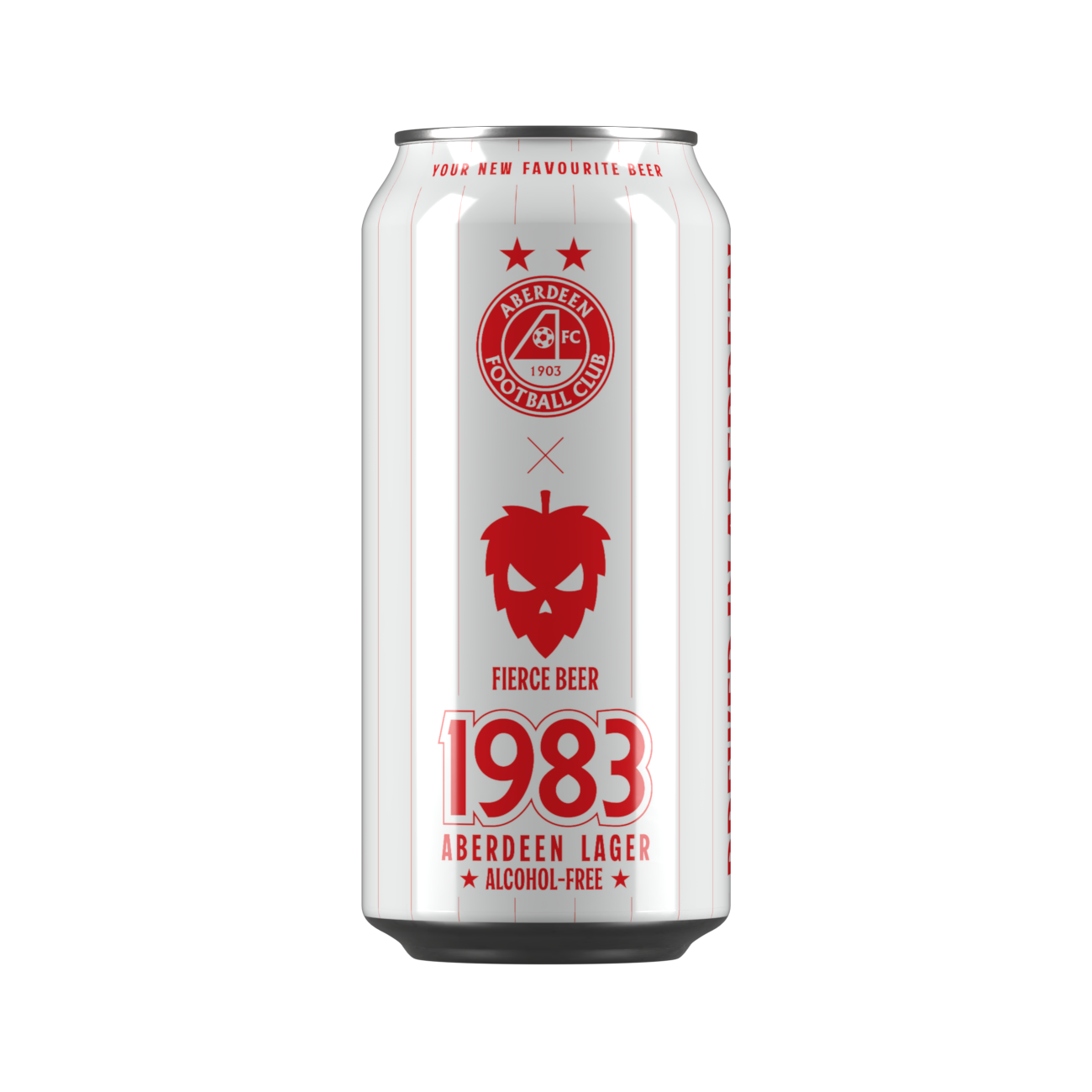 Fierce 1983 ALCOHOL FREE LAGER (AFC COLLAB) - Fierce Beer