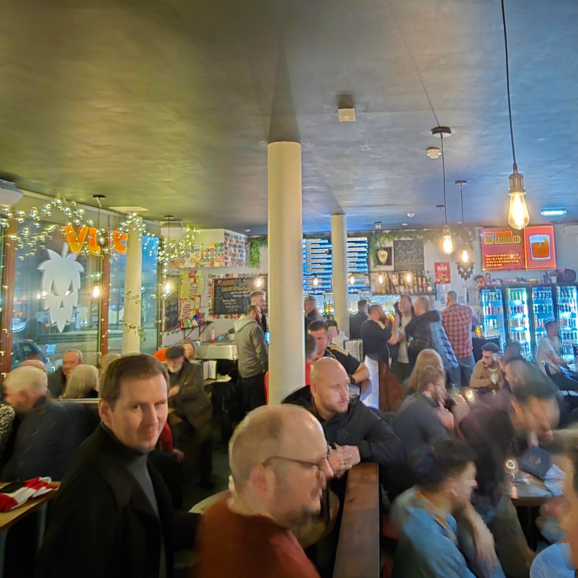 People enjoying the beers and atmosphere found at Fierce Bar Aberdeen